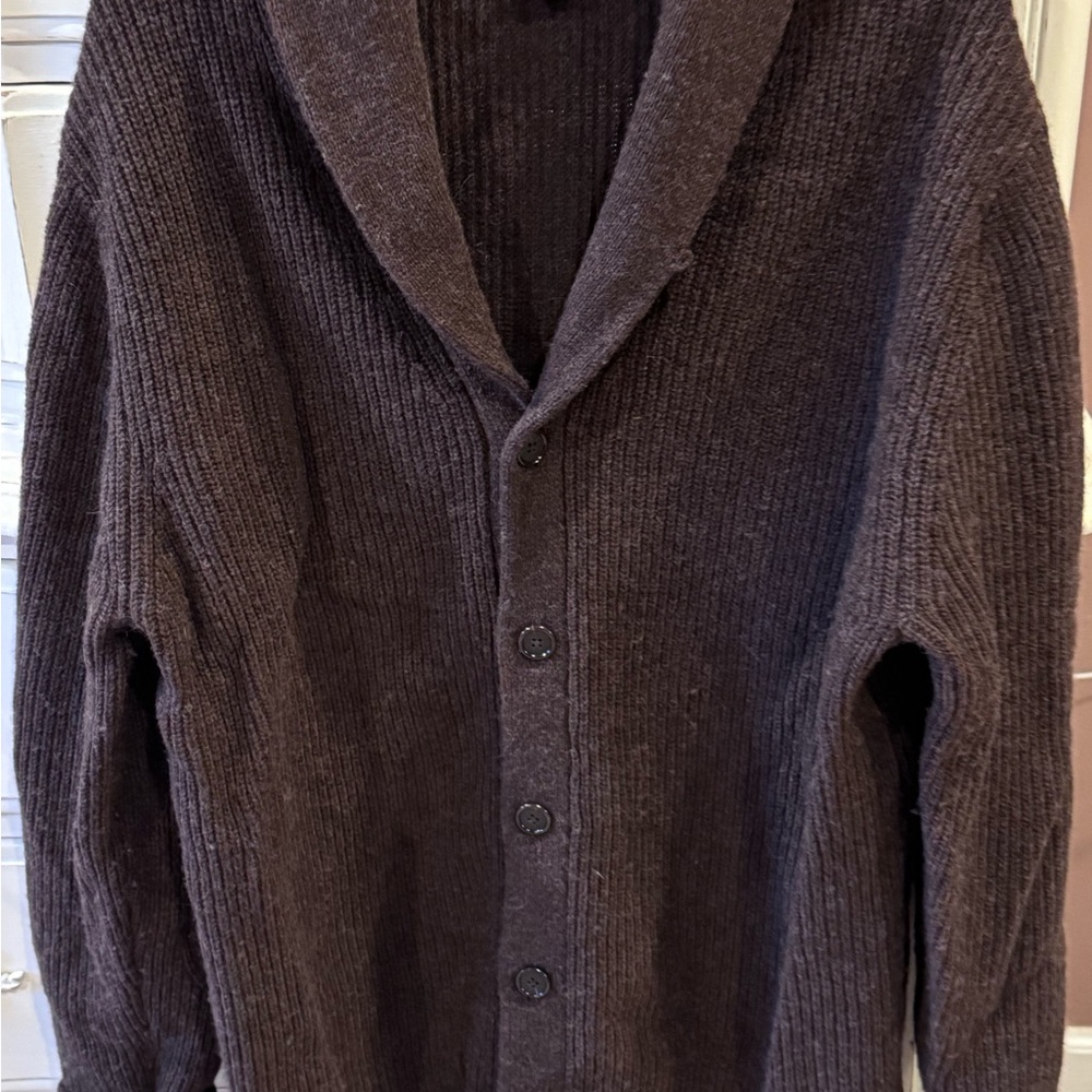 Lands' End Women's Chocolate Cardigan